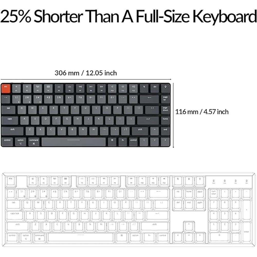 Keychron K3 Version 2: 84 Keys Ultra-Slim Wireless – Packaging