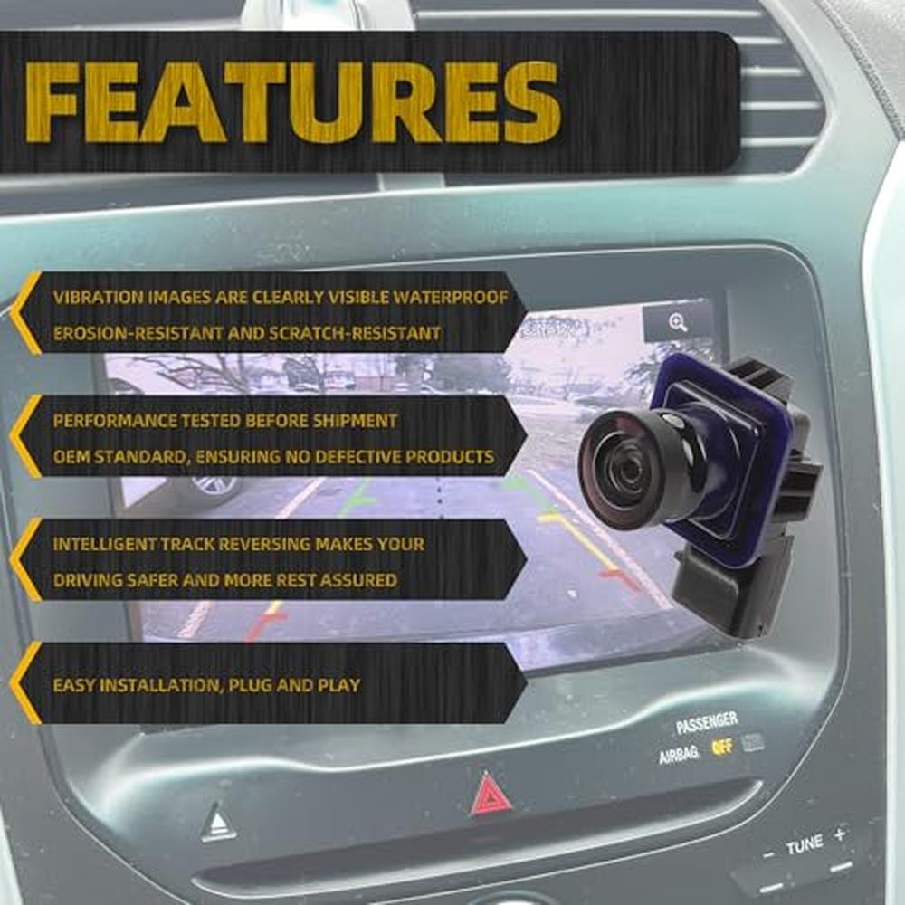 Backup Camera Replacement: Dasbecan BB5Z-19G490-A – Close-up Detail