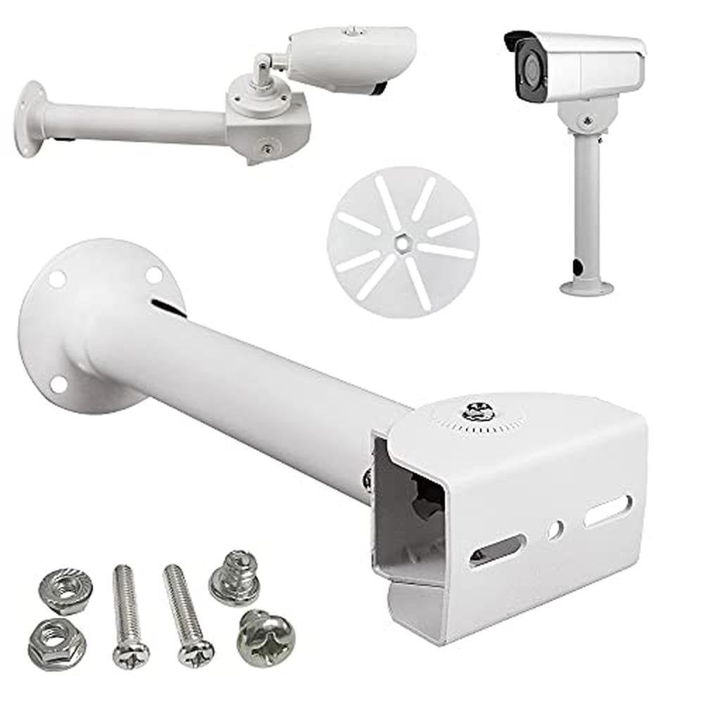 CCTV Camera: Compcctv Adjustable Universal Wall Mount – Front View