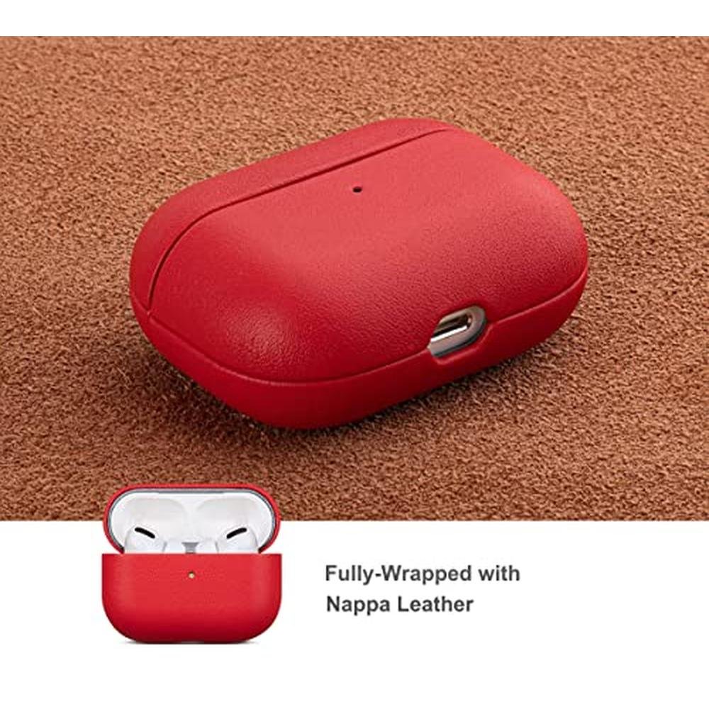 AirPods Case: Lopie Handmade Series AirPods Pro Full Grain – Close-up Detail