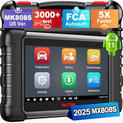 Autel Scanner: Autel MaxiCheck MX808S Bidirectional – Front View
