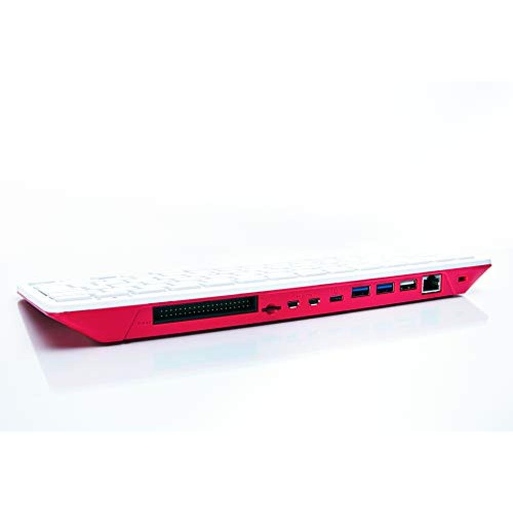 Raspberry Pi 400: Raspberry Pi 400 Unit US – Side View