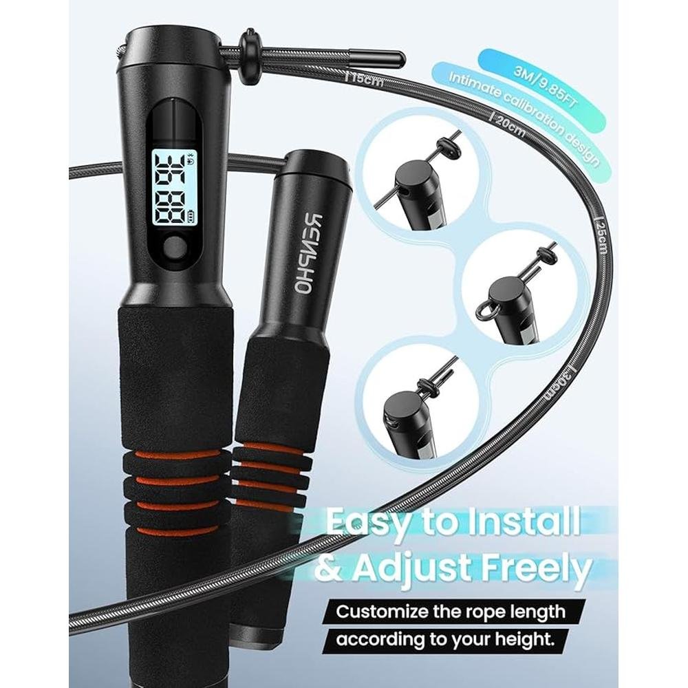 Rope Jump: Renpho Smart Jump Rope App Data Storage Tracking – Packaging