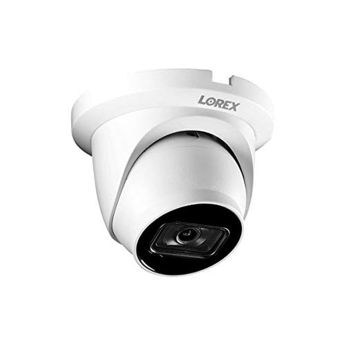 Lorex 8MP: Lorex 4K Smart IP Dome Security Camera with – Front View