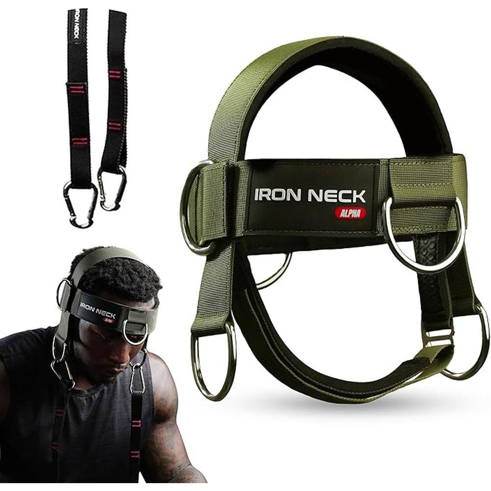 Neck Head: Iron Neck Versatile Exerciser Strengthener and – Front View