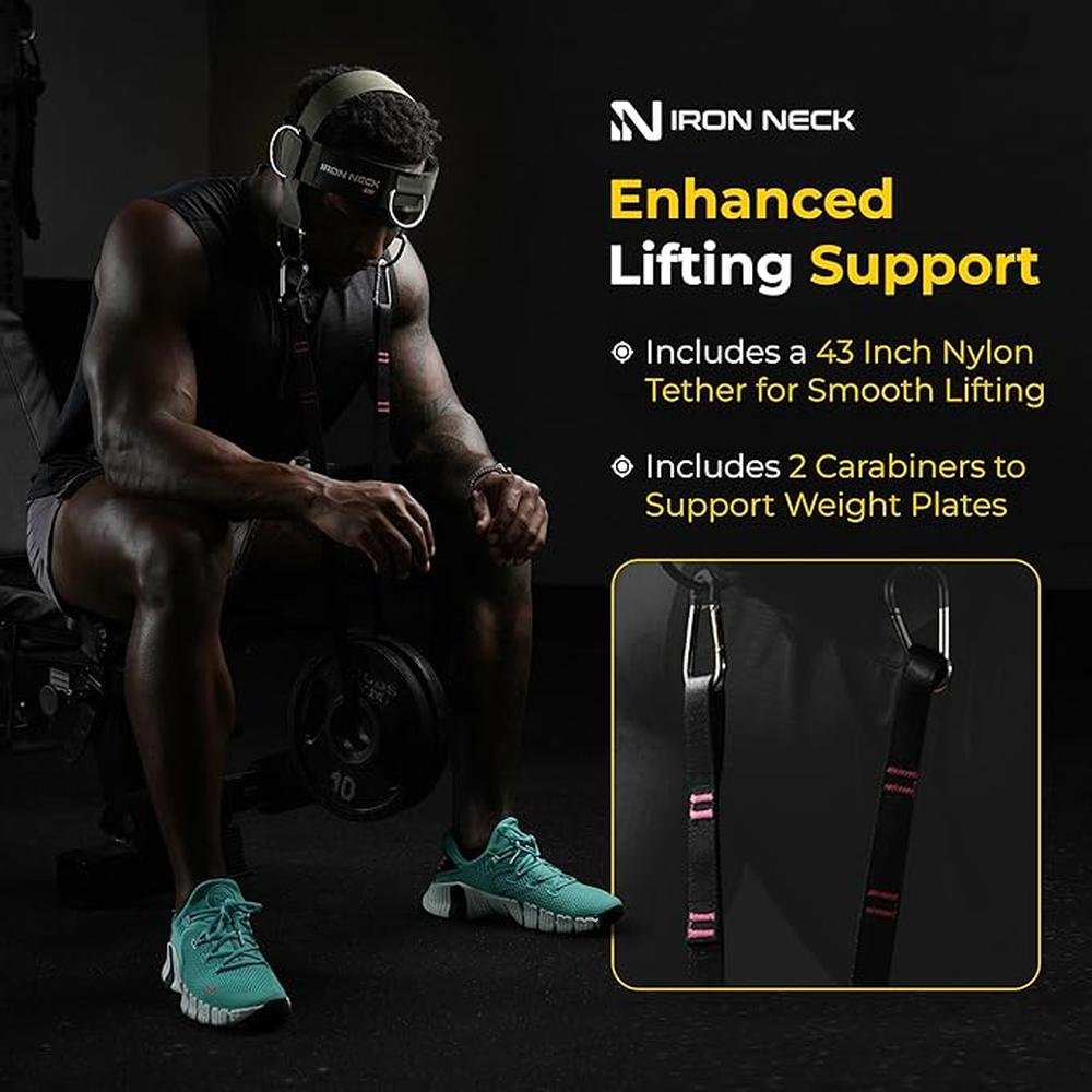 Neck Head: Iron Neck Versatile Exerciser Strengthener and – Close-up Detail