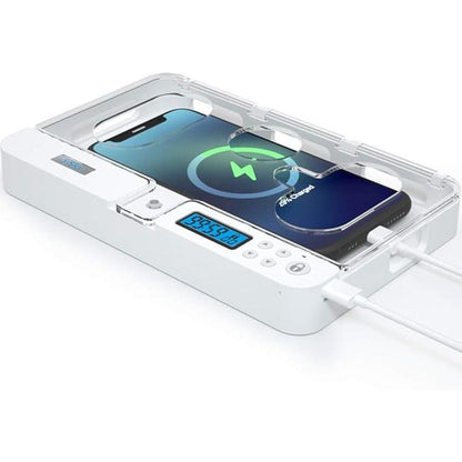 Portable Smart Auto Phone Timer Lock Box for iPhone and – Front View