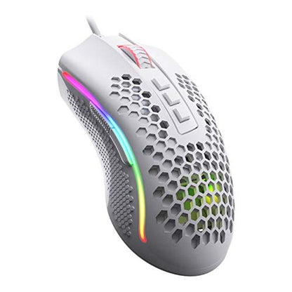 Redragon M808 Storm Lightweight RGB Gaming Mouse – Front View