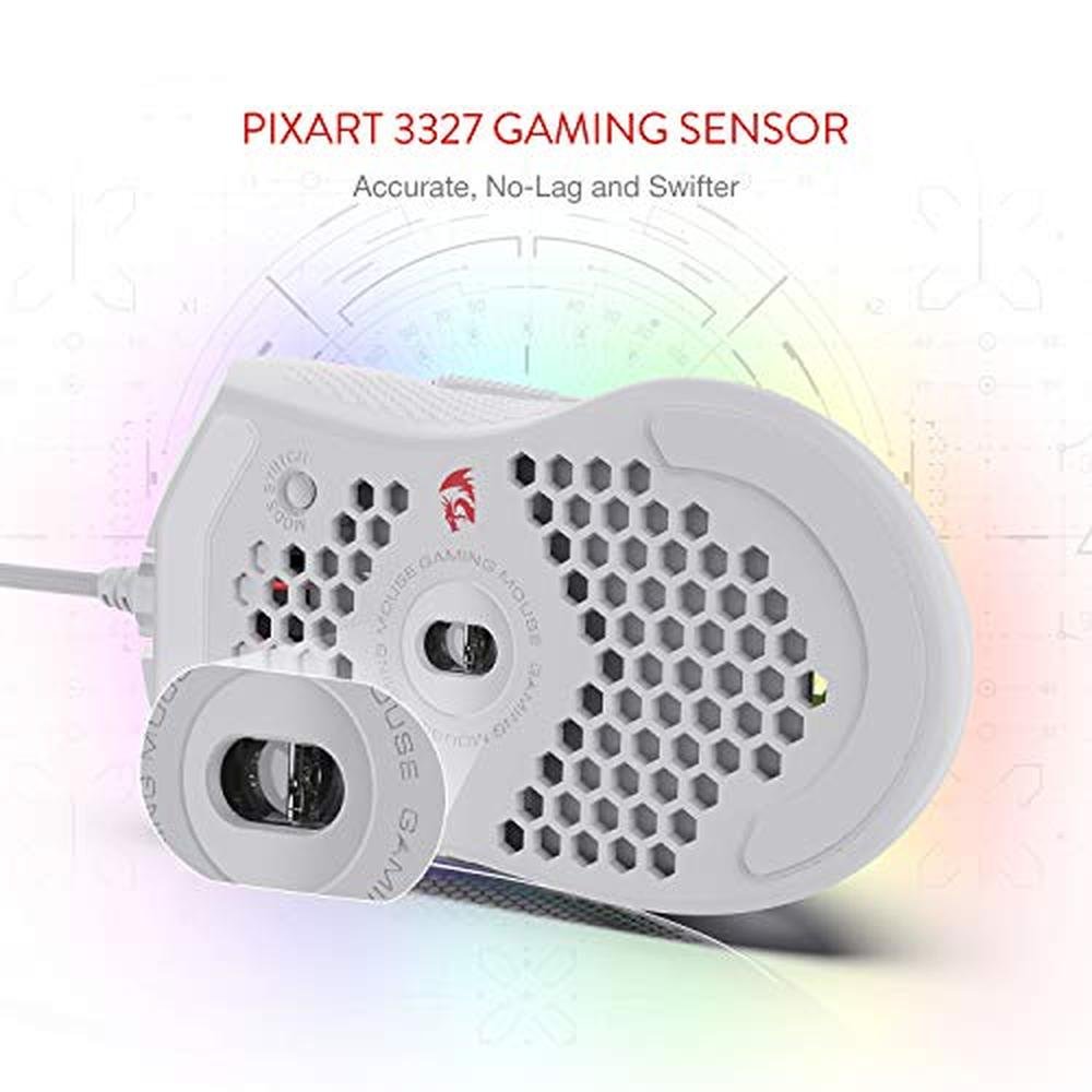 Redragon M808 Storm Lightweight RGB Gaming Mouse – Packaging