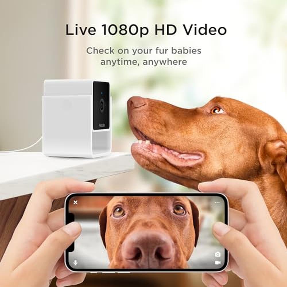 Video Petcube: Petcube Cam Indoor Wi-Fi Pet Security Camera – Side View