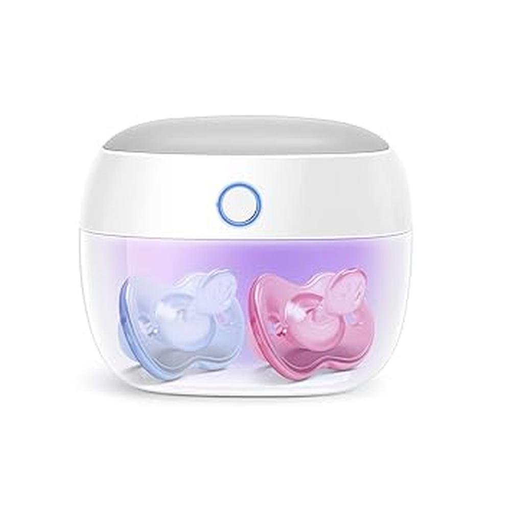 Pacifier Sanitizer: Papablic Portable UV Light Sanitizer – Front View