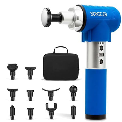 Massage Gun: LifePro Sonic LX Athletic Heated Deep Tissue – Front View