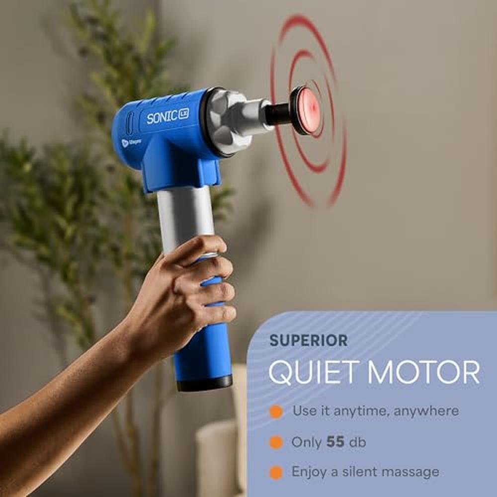 Massage Gun: LifePro Sonic LX Athletic Heated Deep Tissue – Packaging