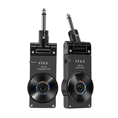 Guitar Wireless System: 2.4GHz 30m Range 24Bit 48kHz HD – Front View