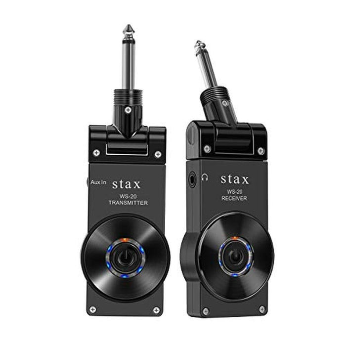 Guitar Wireless System: 2.4GHz 30m Range 24Bit 48kHz HD – Front View