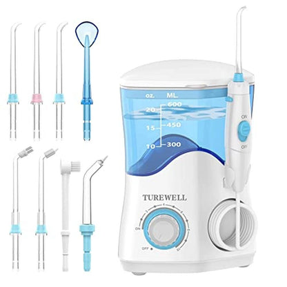 Water Teeth Cleaner: TUREWELL Water Dental Flosser – Front View