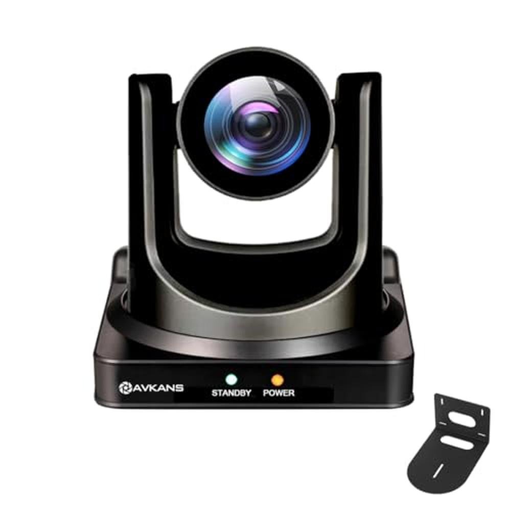 PTZ Camera: AVKANS AI Tracking 20X HD PTZ Camera for Live – Front View