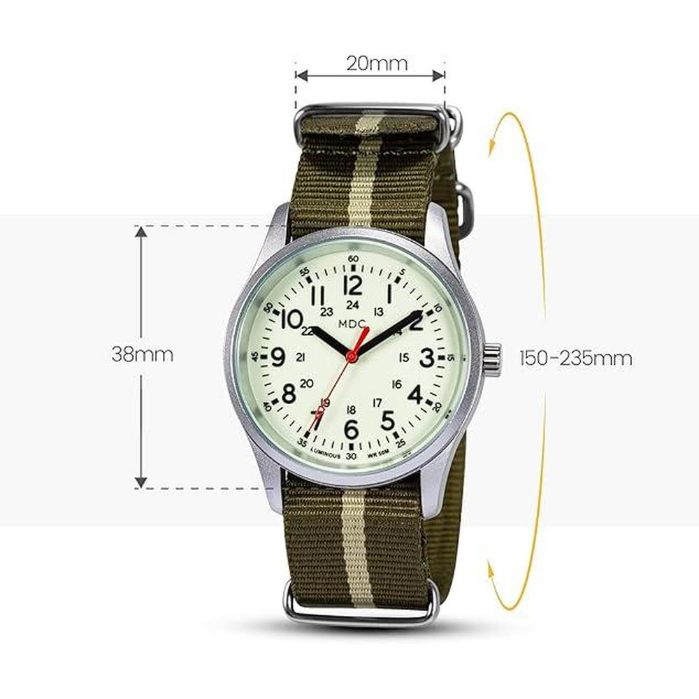 Infantry MDC Watch: Infantry MDC Glow in the Dark Watches – In Use