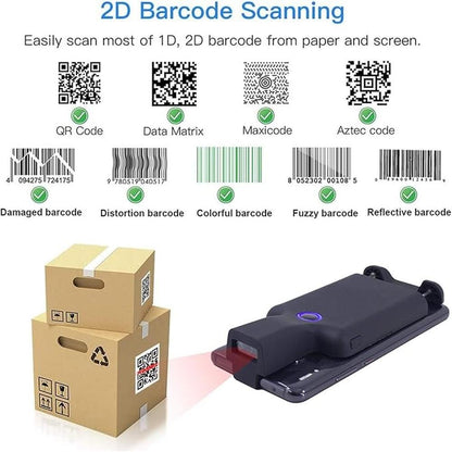Symcode Portable Barcode Clip – Side View