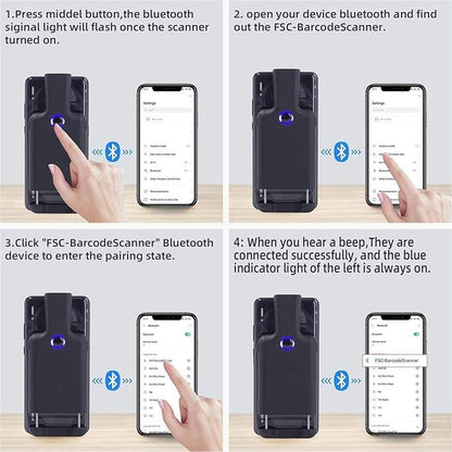 Symcode Portable Barcode Clip – In Use