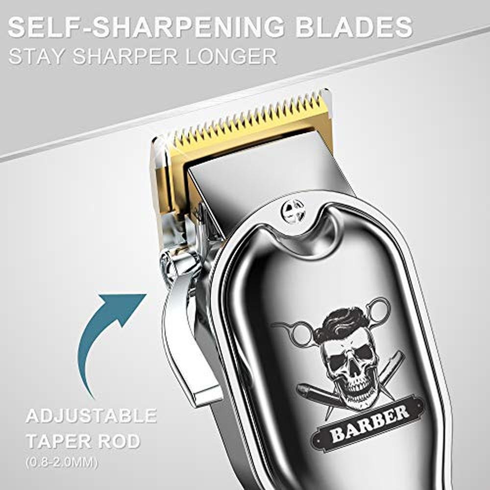 Hair Clippers: Hatteker Hair Cutting Kit Pro Cordless IPX7 – Close-up Detail