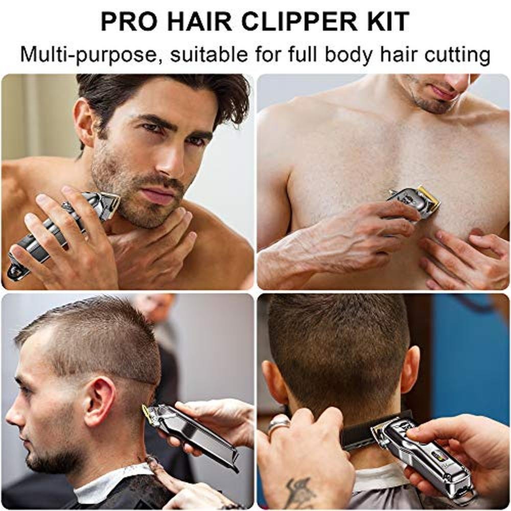 Hair Clippers: Hatteker Hair Cutting Kit Pro Cordless IPX7 – Packaging