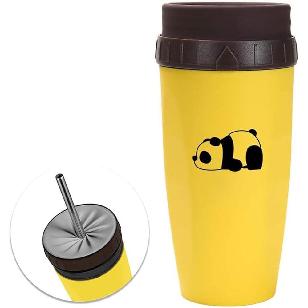 Twizz Coffee Mug: CHENGNAN Aperture Mug with Straw – Front View