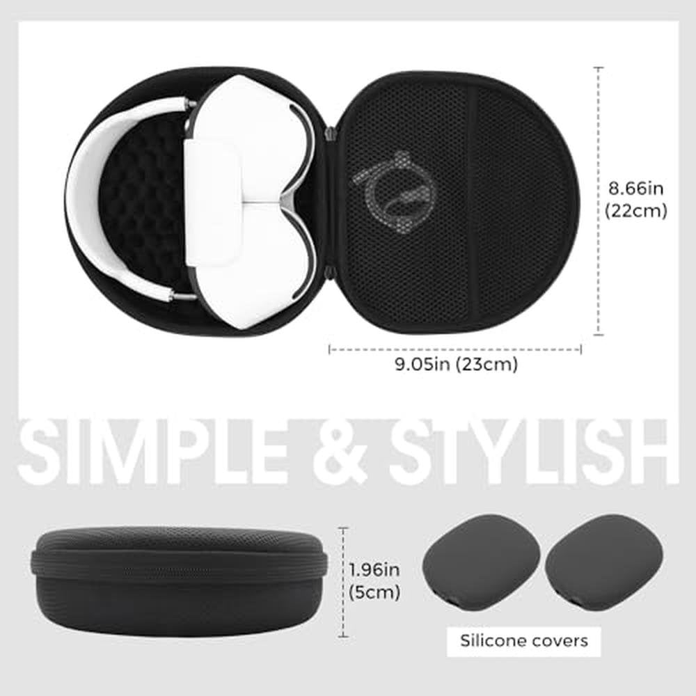 Case Airpods: ProCase Hard Case for Airpods Max – In Use