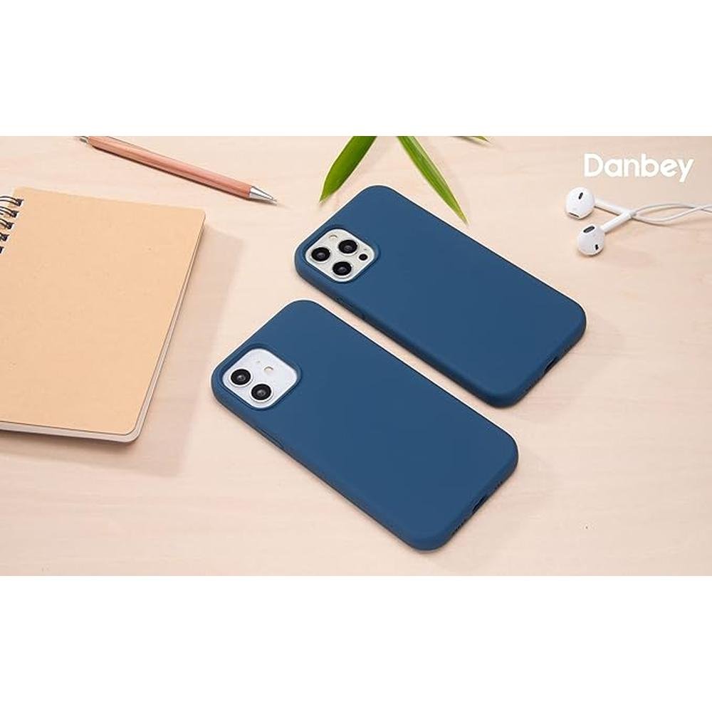Danbey for iPhone 12/12 Pro Case Premium Genuine Liquid – Side View