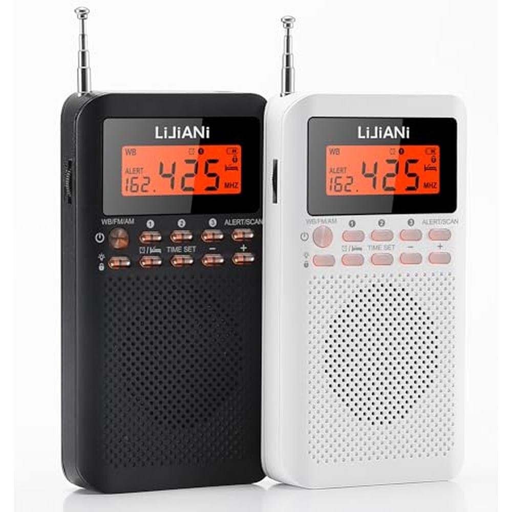 Pocket Weather Radio: NOAA AM FM Emergency Portable – In Use