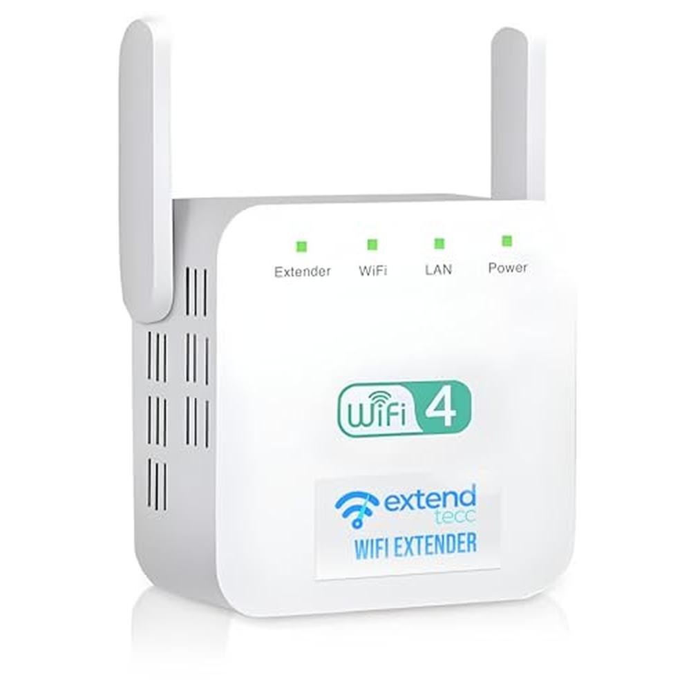 WiFi Booster: Extendtecc Wireless Speed Wave WiFi Extender – Front View