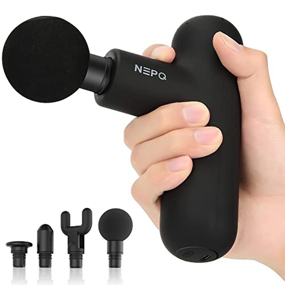 Massage Gun: NEPQ Mini Massage Gun Powerful Fascial Gun – Front View