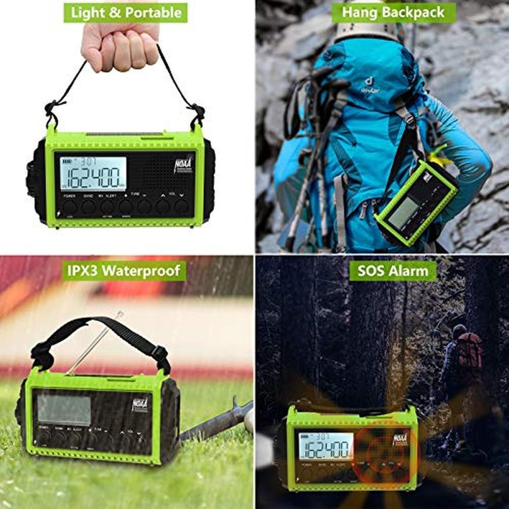 Radio Weather: Raynic Emergency Weather Radio 5000mAh – Packaging