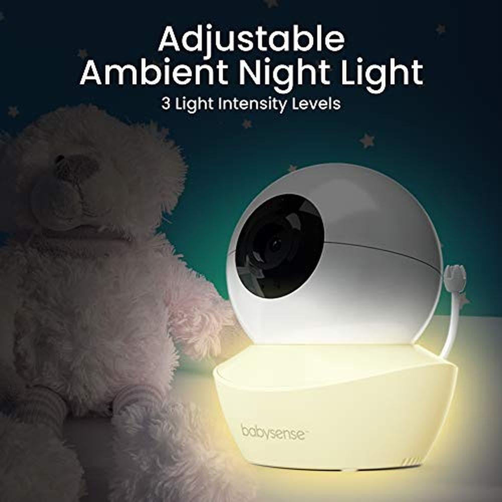 Baby Monitor: Babysense 5 HD Split-Screen Video Baby – Close-up Detail