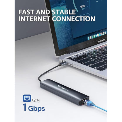 dockteck 7-in-1 USB C Hub with 4K 60Hz HDMI – Packaging