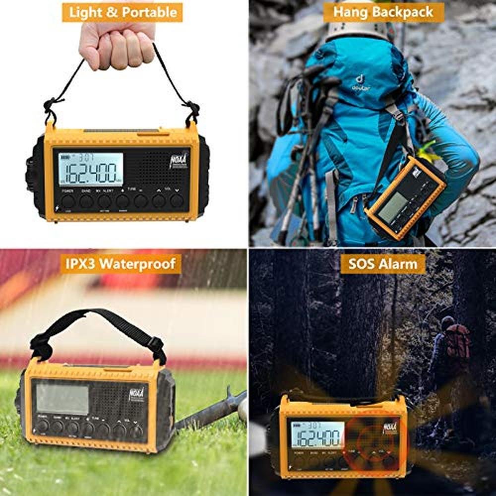 Raynic Emergency Radio: Raynic 1009Pro 5000mAh/18500mWh – Packaging