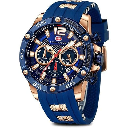 Watch Men: AIMES Sport Military Waterproof Chronograph Mens – Front View