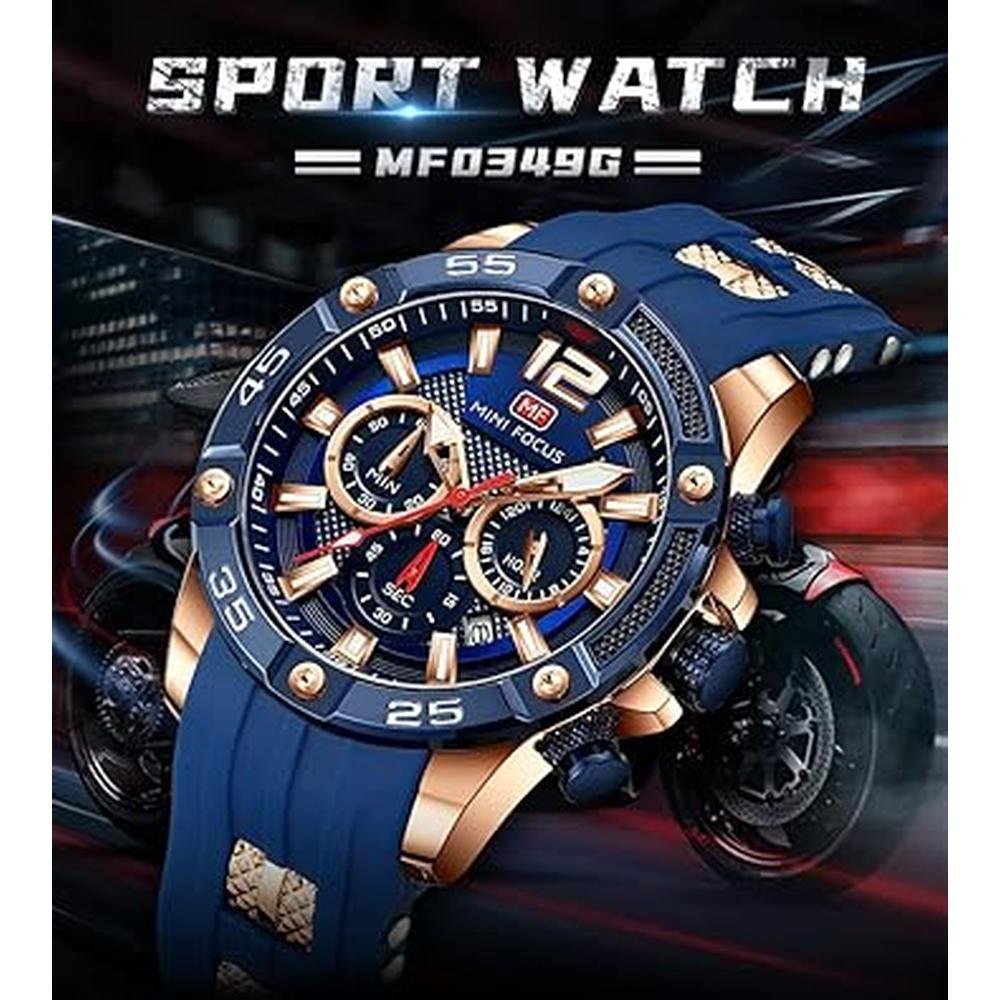 Watch Men: AIMES Sport Military Waterproof Chronograph Mens – In Use