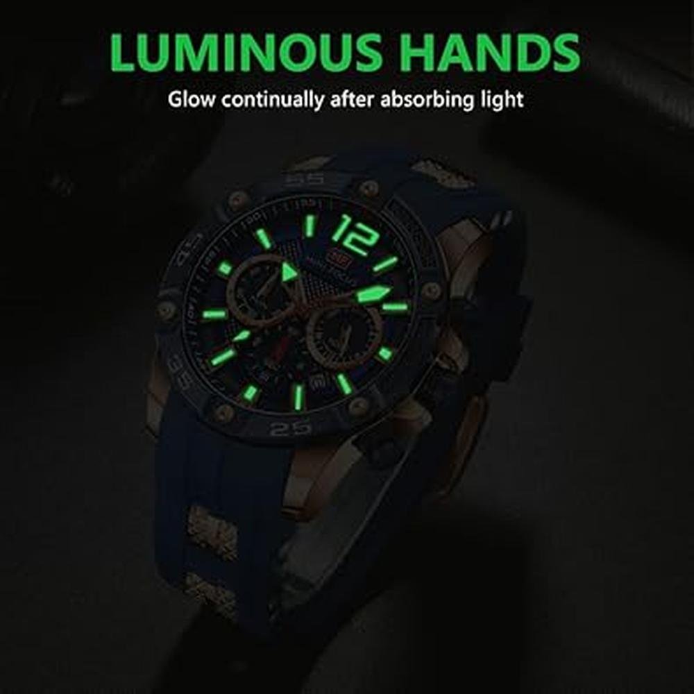 Watch Men: AIMES Sport Military Waterproof Chronograph Mens – Packaging