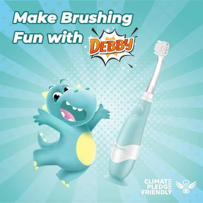 Electric Toothbrush for Kids: Papablic Toddler Sonic – Side View