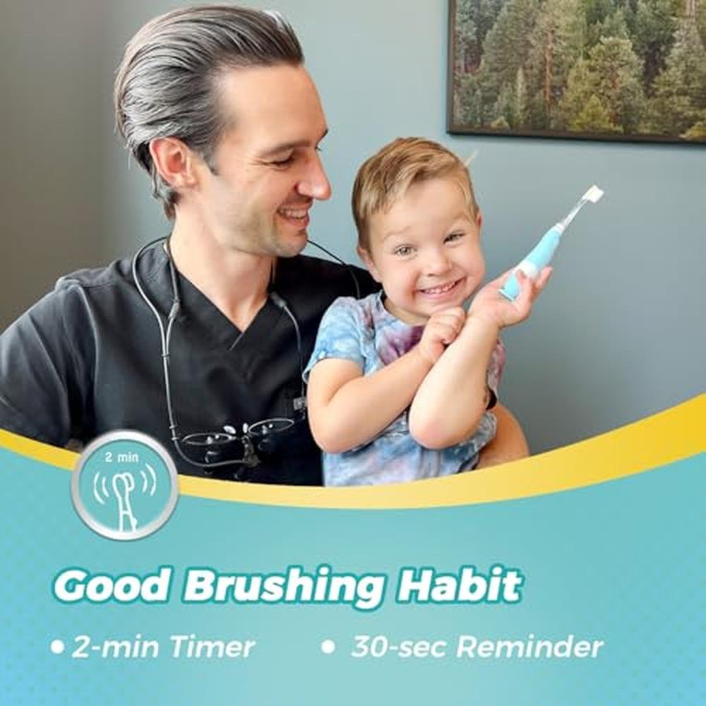 Electric Toothbrush for Kids: Papablic Toddler Sonic – Packaging