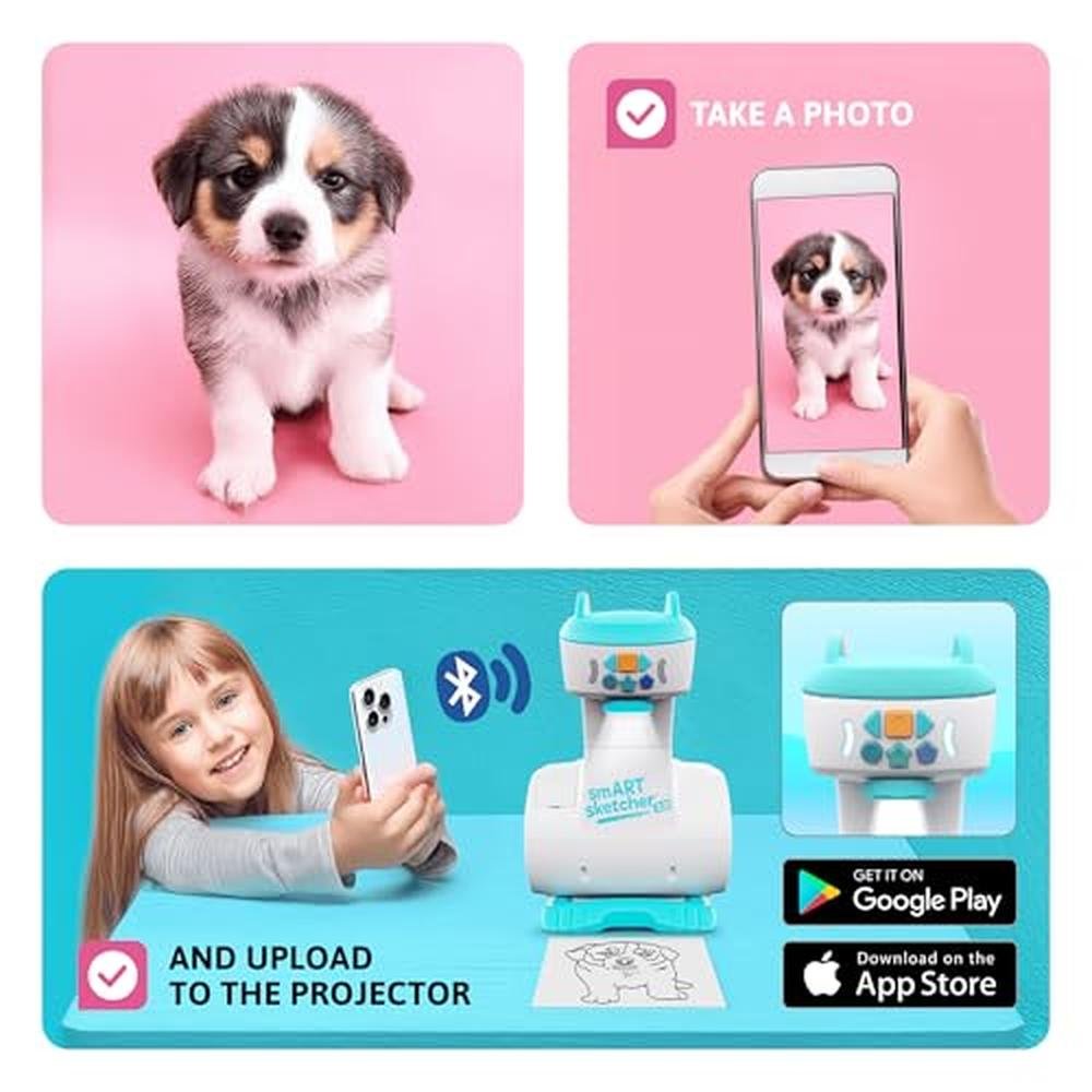 Projector Flycatcher: Flycatcher Smart Sketcher 2.0 – Close-up Detail