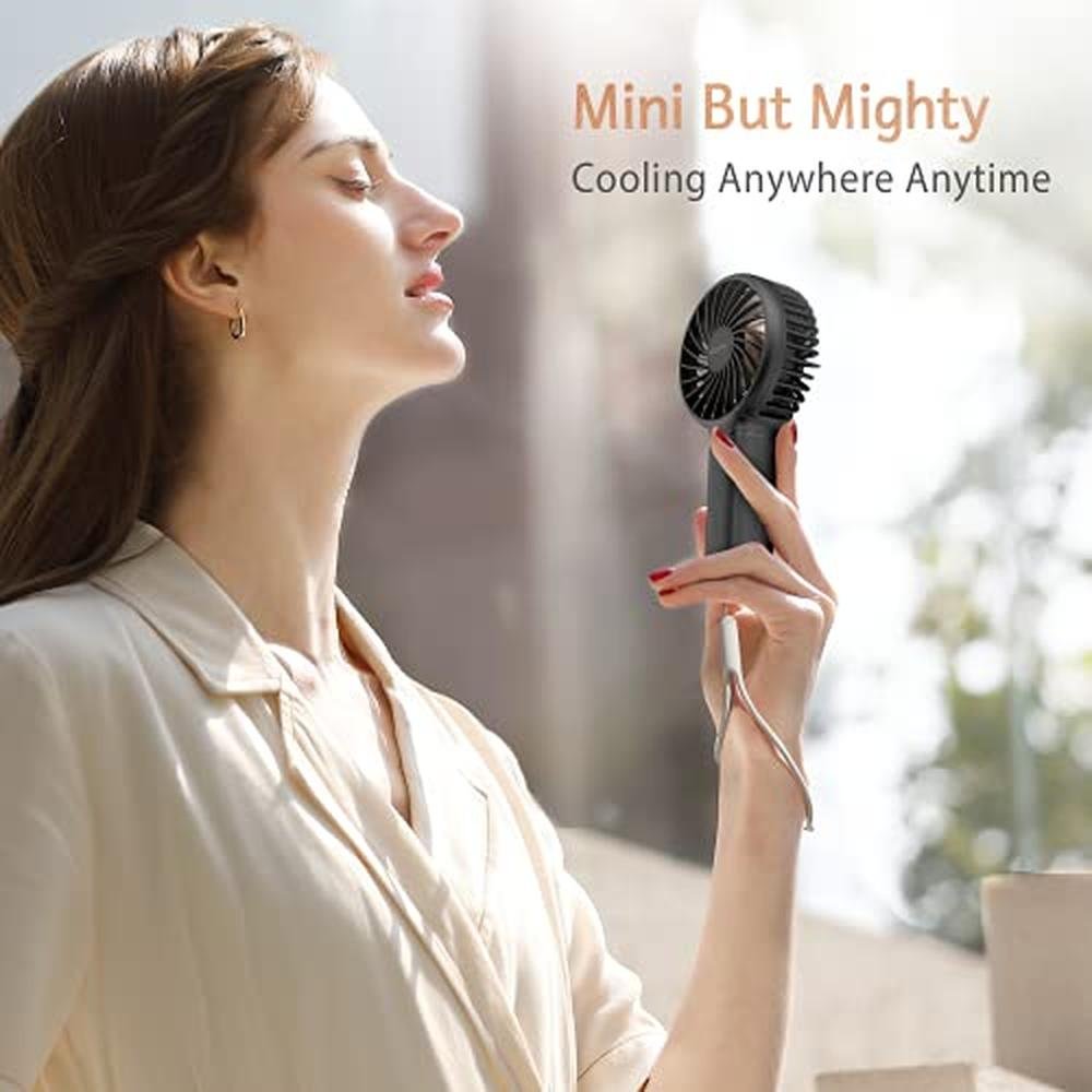 Fan Outxe: OUTXE Funme Mini Handheld Fan 3500mAh – Side View
