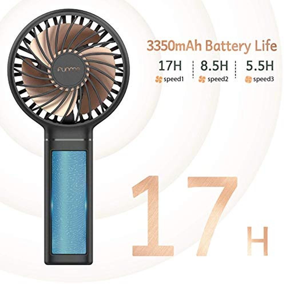 Fan Outxe: OUTXE Funme Mini Handheld Fan 3500mAh – Close-up Detail