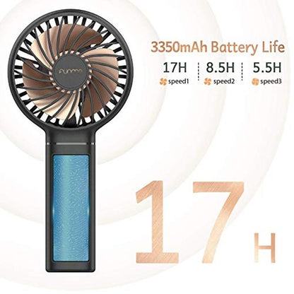 Fan Outxe: OUTXE Funme Mini Handheld Fan 3500mAh – Close-up Detail