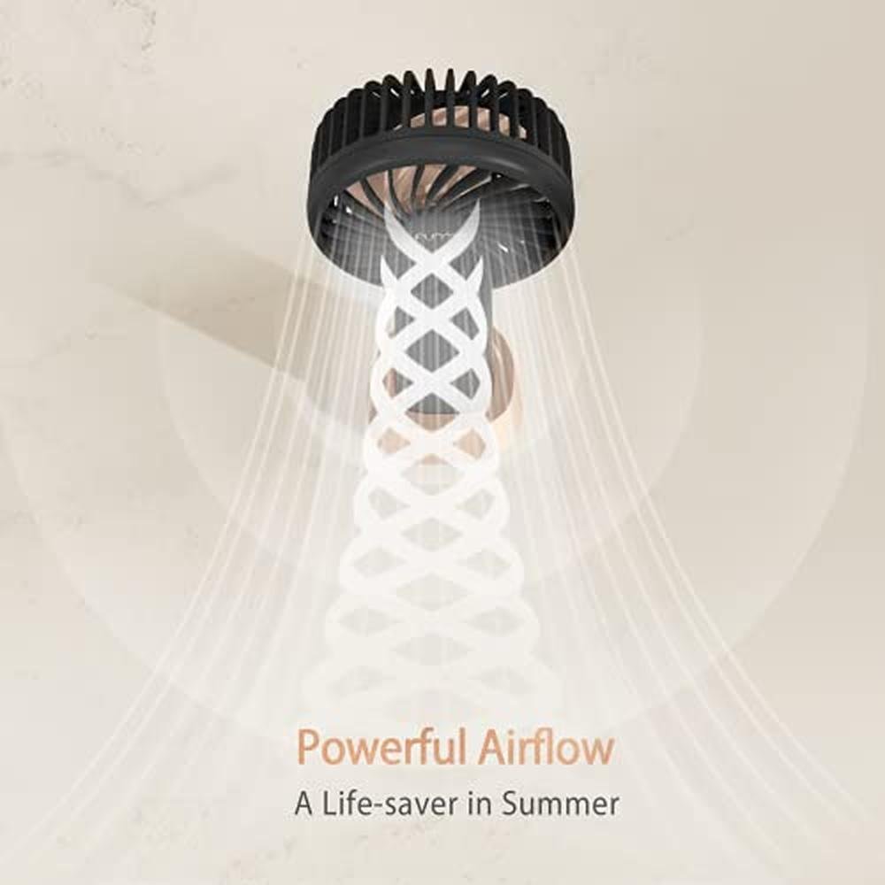 Fan Outxe: OUTXE Funme Mini Handheld Fan 3500mAh – In Use