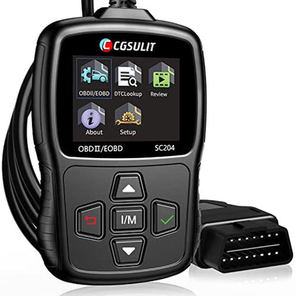 Code Check: CGSULIT SC204 Enhanced OBD2 Scanner Diagnostic – Front View