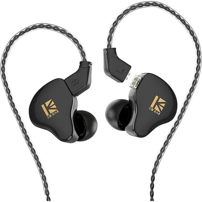 YINYOO KBEAR KS1 in Ear Monitor Bass Earbuds Wired Earbuds – Front View