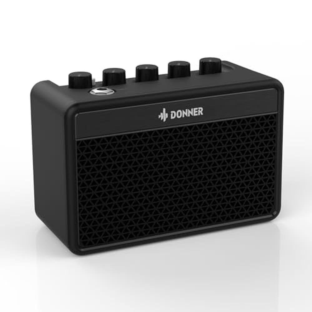 Guitar Amp: Donner Mini Guitar Amp Small Electric Amplifier – Front View
