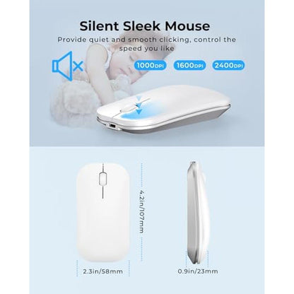 Keyboard Mouse: Seenda Wireless Bluetooth Keyboard and – Packaging